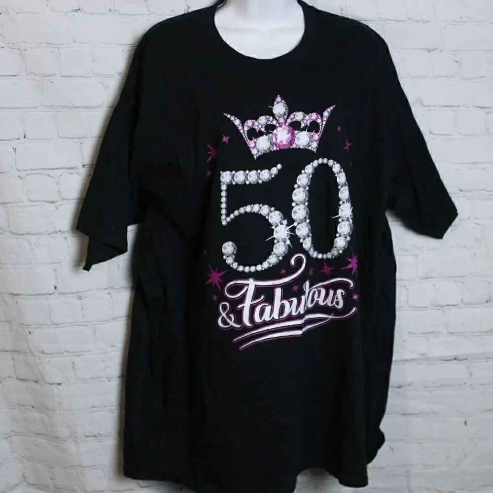 Unisex 50 & FABULOUS Tee 2XL